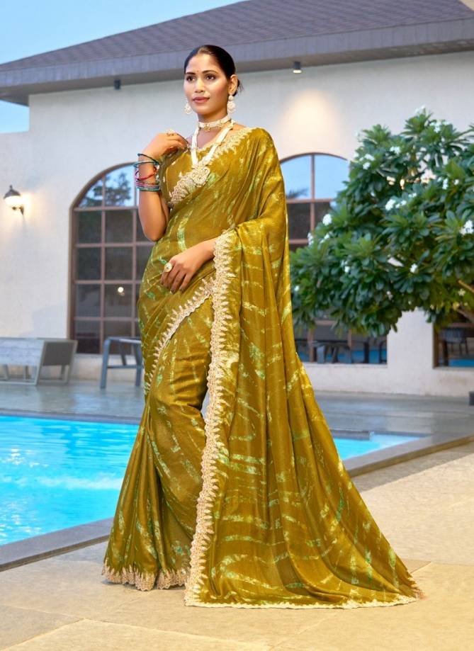 Nirvee By Sr Velvet Chiffon Embroidery Wholesale Saree Suppliers In Mumbai