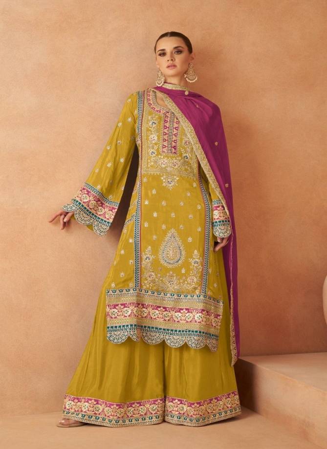 Pari By Gulkayra Chinon Embroidery Readymade Suits Orders In India