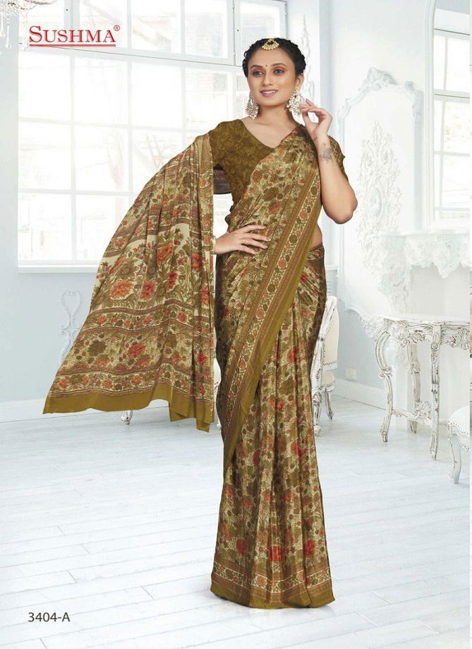 Sushma Set 34 Dailywear Saree Catalog