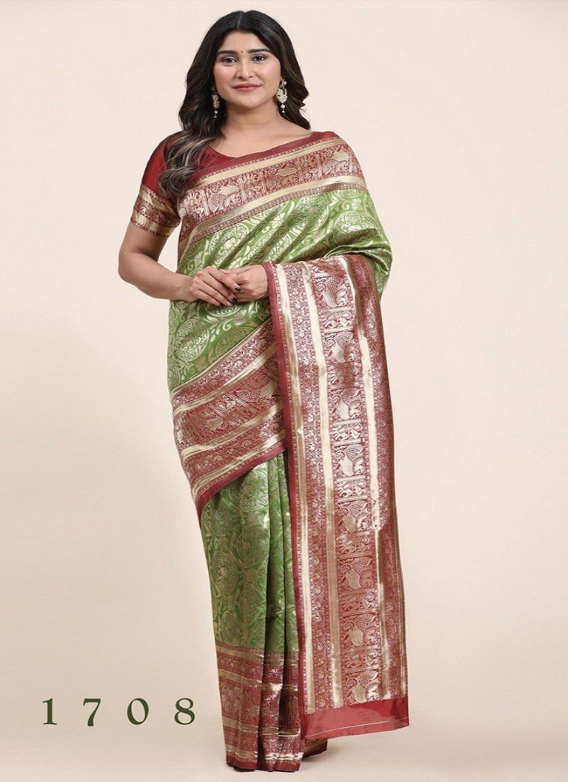 Vedika By Sethnic Banarasi Art Silk Designer Saree Catalog