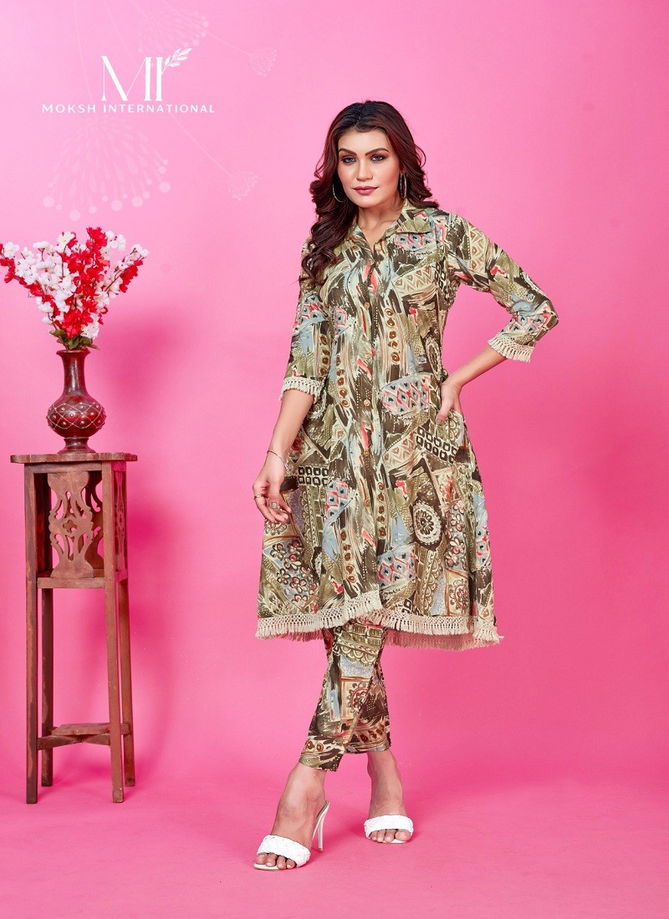 Wow Vol 1 By Moksh International Premium Rayon Co-ord Set Catalog