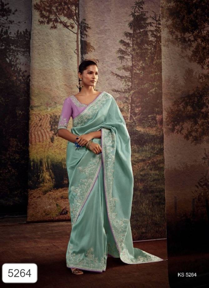 Kajal 13 By Kimora Fancy Soft Function Wear Designer Saree Catalog