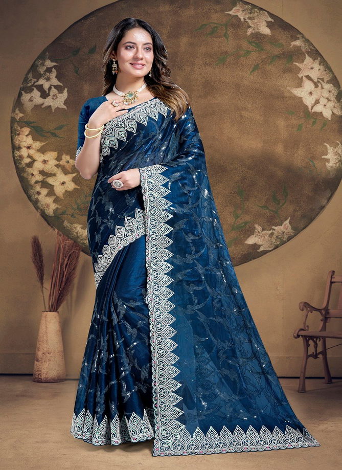 Nirali By Nari Fashion Desginer Jimmy Choo Silk Wear Saree Wholesale Price In Surat