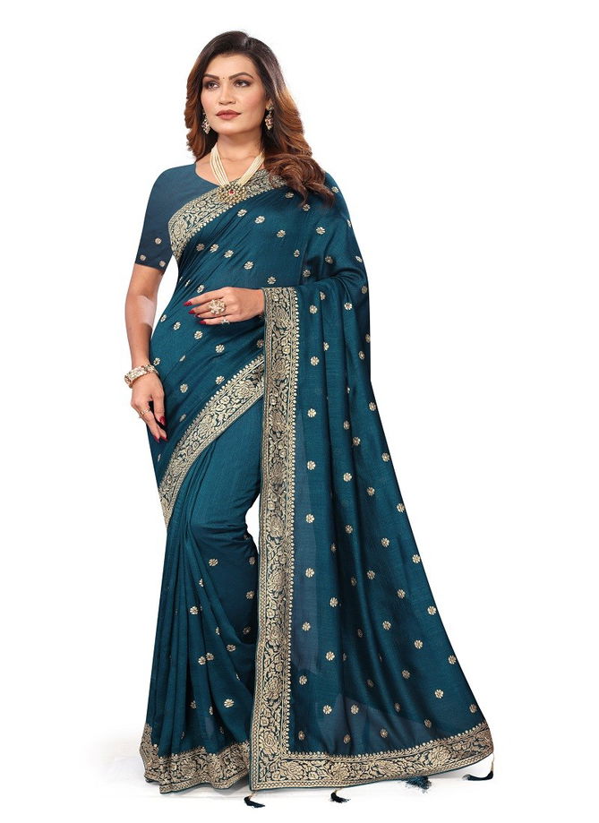 Sahitya By Utsav Nari Vichitra Blooming Embroidery Wedding Saree Wholesalers In Delhi