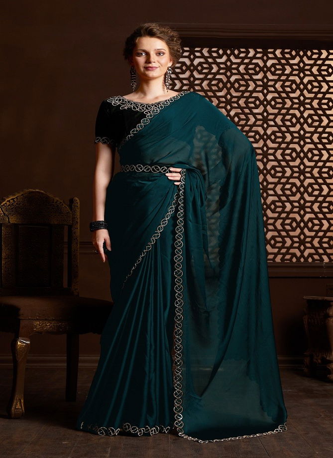 Rajpari By Nari Fashion Party Wear Saree Catalog