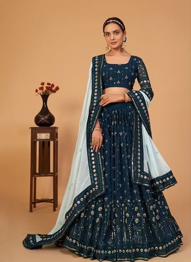 Sanaya Vol 3 By Aawiya Party Wear Lehenga Choli Catalog