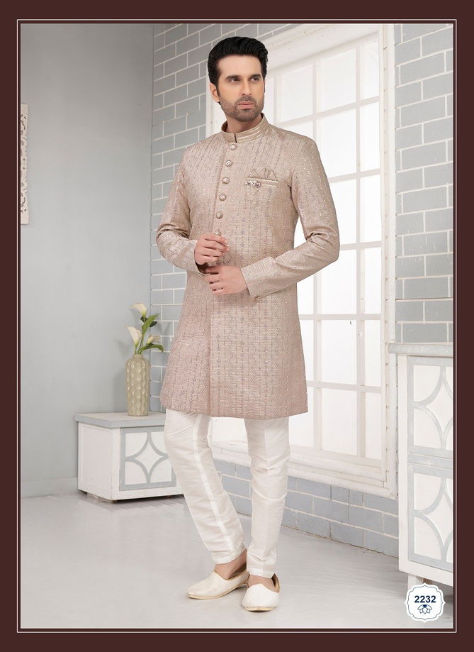 Wedding Wears Art Embroidered Silk Kurta Pajama Suppliers In Mumbai