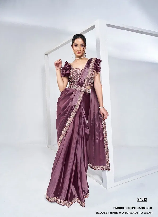 Elyssia Mohmanthan Royal By Mahotsav Designer Party Wear Saree Wholesale In India