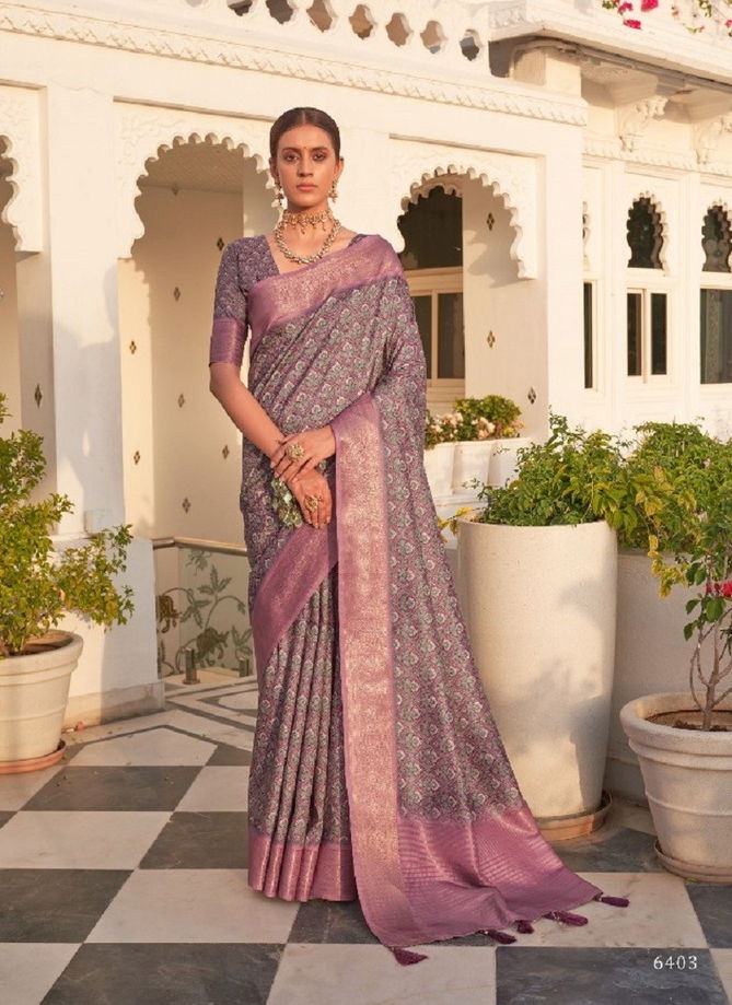 Saanj By Pankh Khadi Silk Digital Print Saree Exporters In India