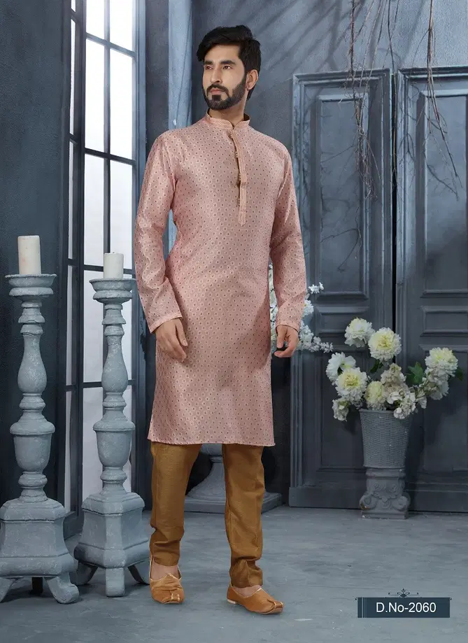 Vol 10 Occasion Wear Mens Kurta Pajama Wholesale Market In Surat