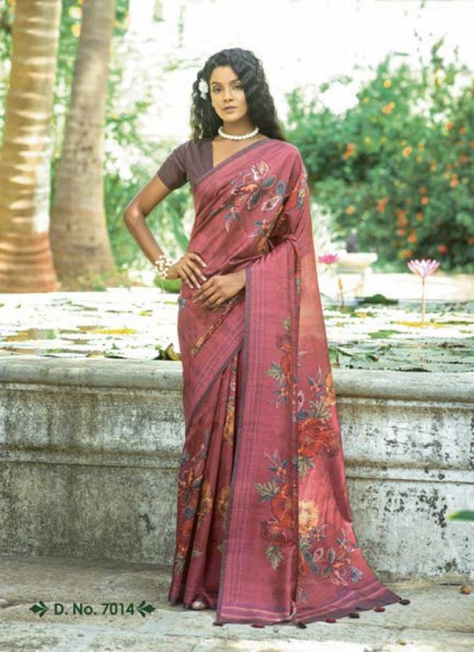 Zuleyka By Bhumi Paper Silk Daily Wear Saree Exportes In India