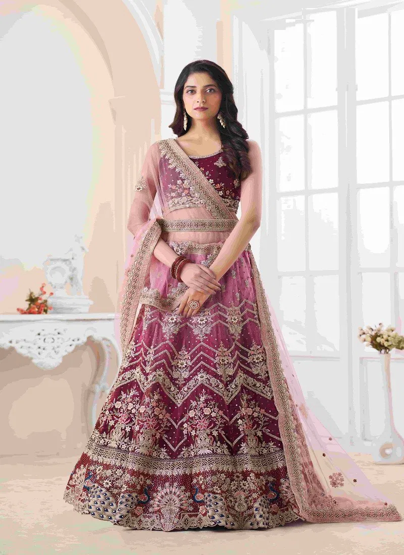 Arya Designs Volume 46 Bridal Lehenga Choli Catalog