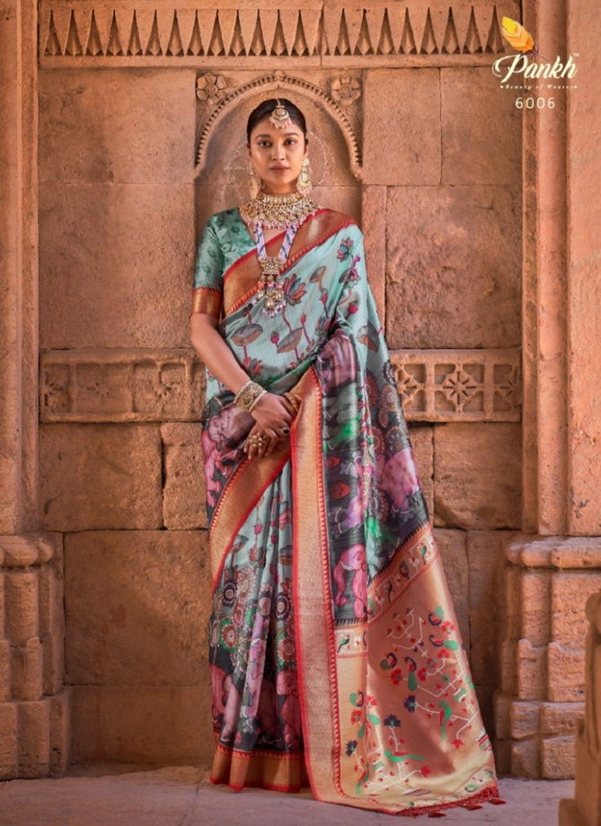 Heritage By Pankh Printed Saree Catalog