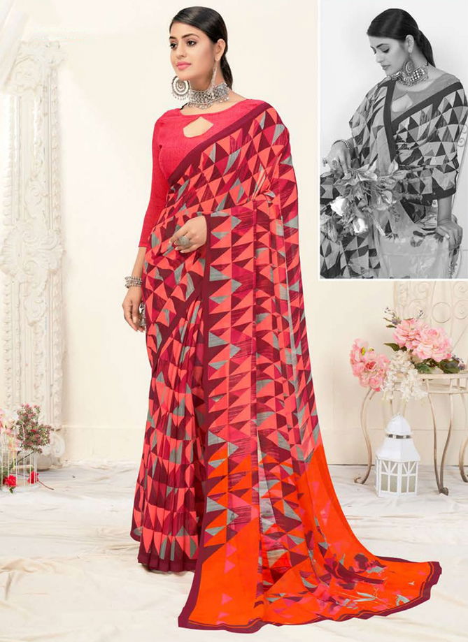 Jhalak By Ishika 8301 To 8314 Printed Sarees Catalog 