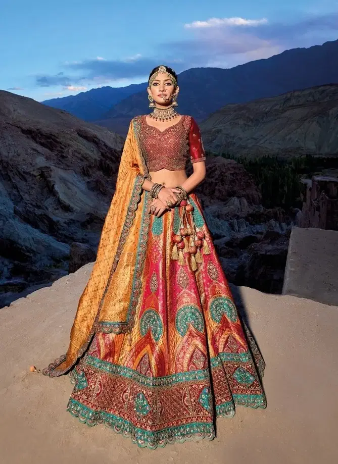 Ladakh By MN 7201 To 7207 Wholesale Bridal Lehenga Choli Manufacturers