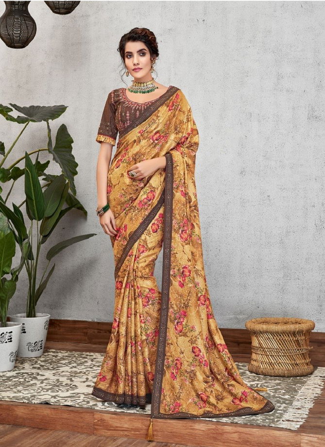 Namasya By Mahotsav 11404 To 11425 Party Wear Saree Catalog