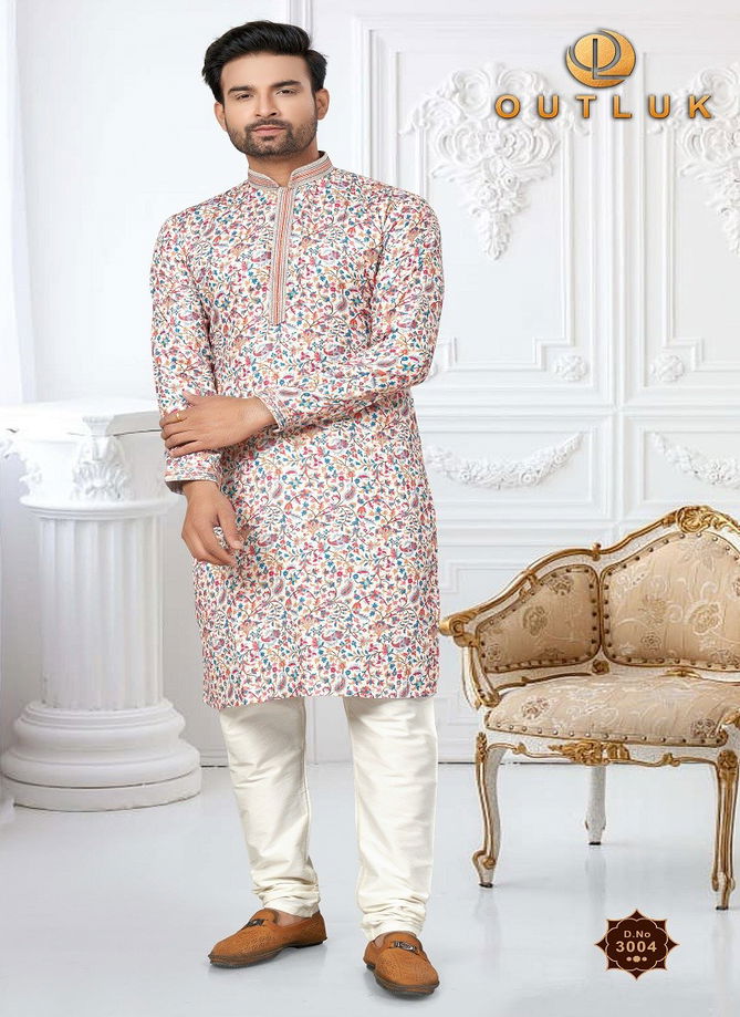 Outluk Wedding Collection Vol 3 Mens Wear Kurta Pajama Catalog 