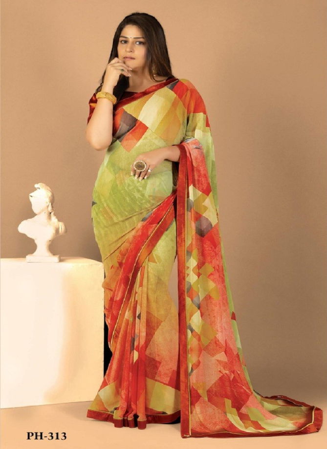 Panchi 3 By Shashvat Digital Printed Designer Bamber Silk Saree Wholesale Online