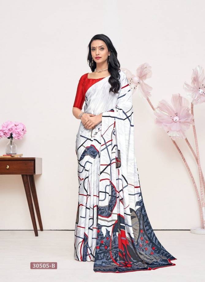 Multi Colour Vivanta Silk 31st Edition By Ruchi 30501A To 30506B Saree Manufacturers 30505B