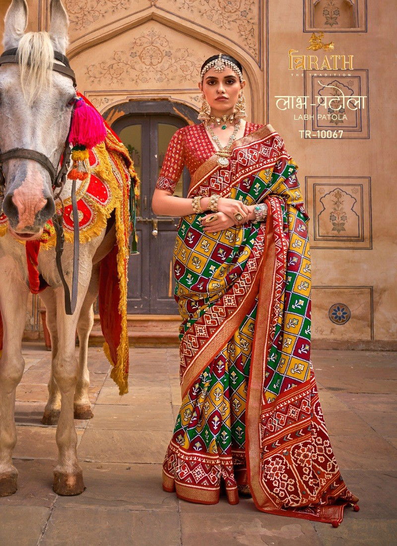 Labh Patola By Tripath Printed Saree Catalog