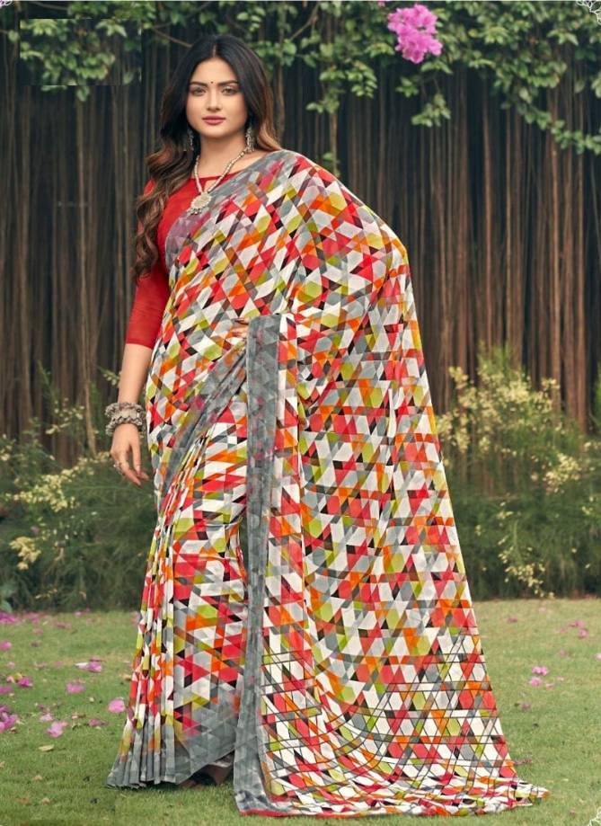 Ragaa Georgette Vol 4 By Ruchi Daily Wear Saree Catalog