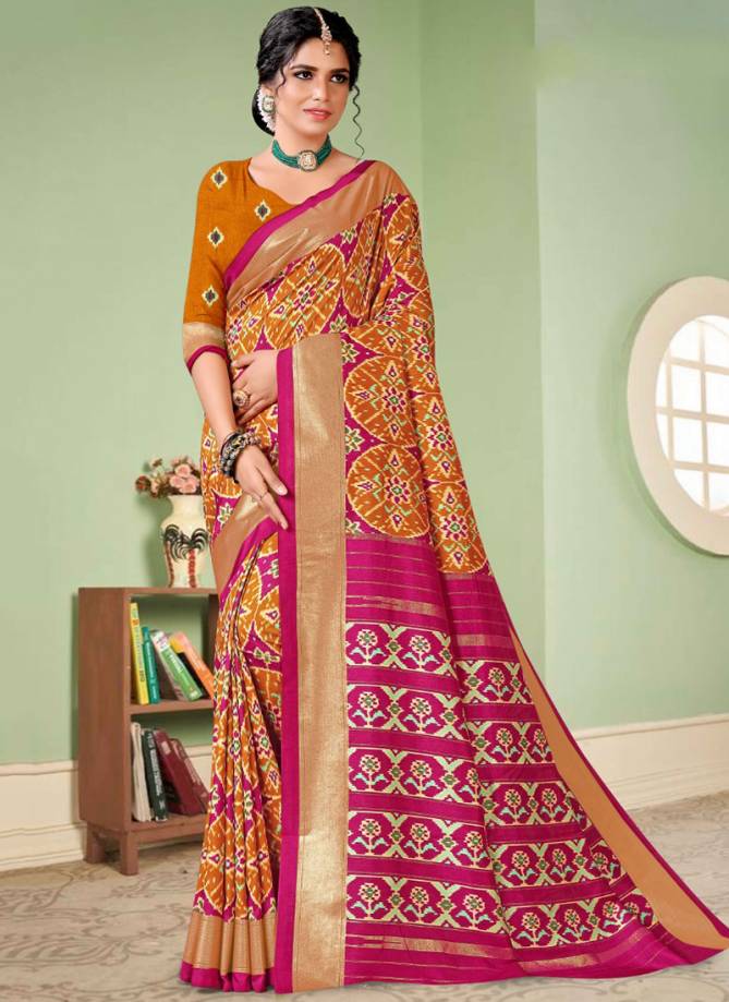 Mulbagal Silk Vipul 53709 To 53709 J Wholesale Printed Sarees Catalog