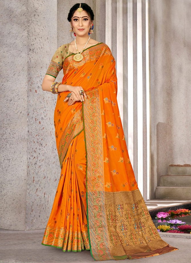 Anushka Festive Wear Wholesale Silk Sarees