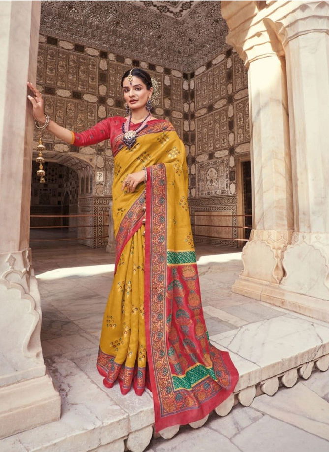 Avantika Silk By Vipul Printed Saree Catalog