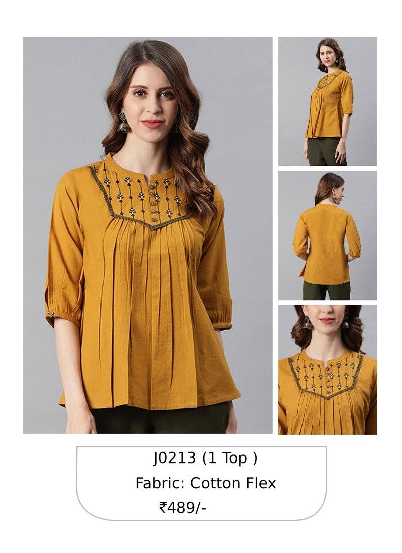 Janasya Designer Ladies Top Catalog