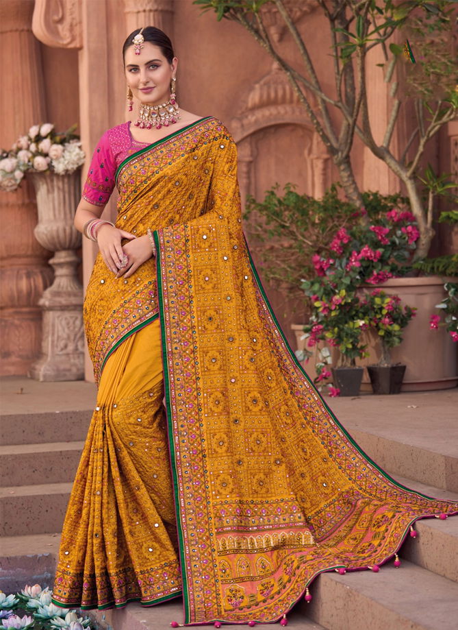 MN 6206 Colours Silk Sarees Catalog