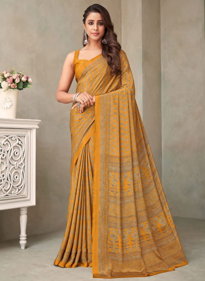 RUCHI VIVANTA SILK 18TH EDITION Regular Wear Wholesale Printed Sarees Catalog