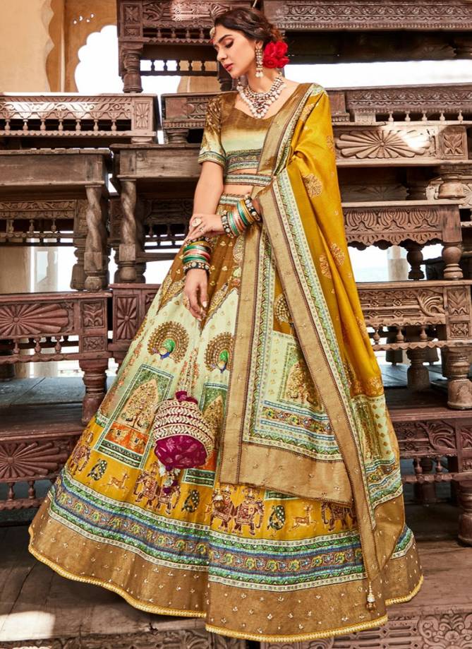 Vrindavan Vol 31 Wedding Wear Wholesale Designer Lehenga Choli 