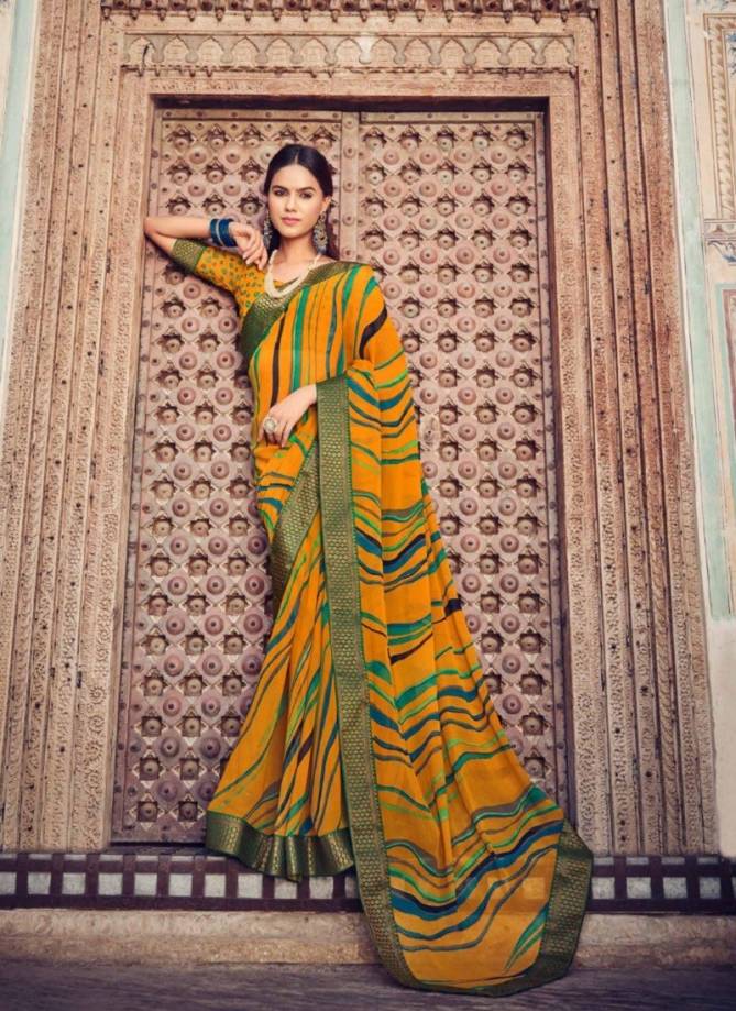 Jalsa Vol 6 By Vipul Georgette Printed Daily Wear Sarees Wholesale Price In Surat