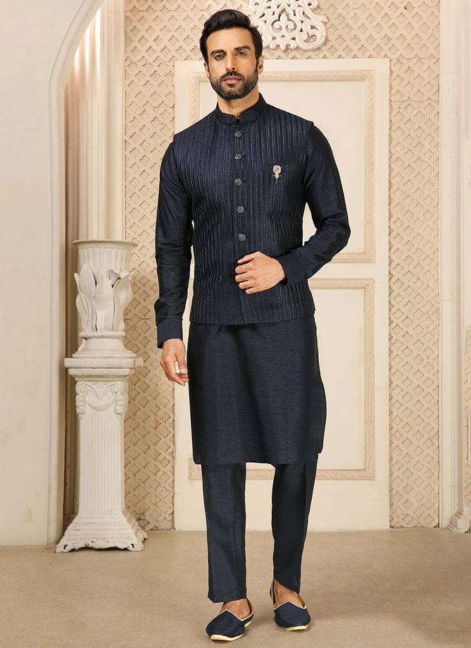 Ethnic Wear Exclusive Wholesale Kurta Pajama With Jacket Collection