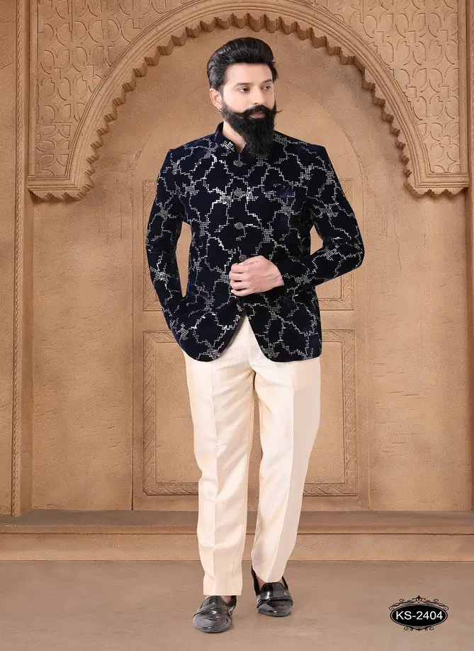 1632 Designer Party Wear Mens Jodhpuri Suits Wholesalers In Delhi