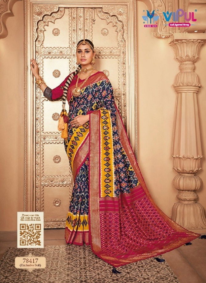 Aroma Silk Plus Vol 3 By Vipul Silk Designer Saree Catalog