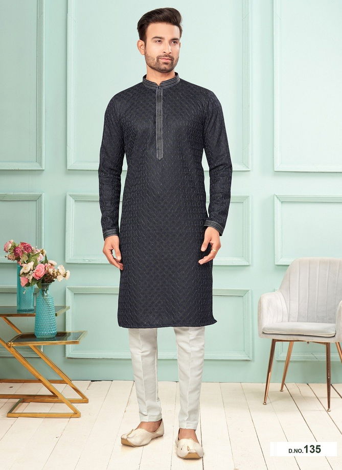 GS Fashion Occasion Mens Wear Designer Kurta Pajama Wholesale Market In Surat