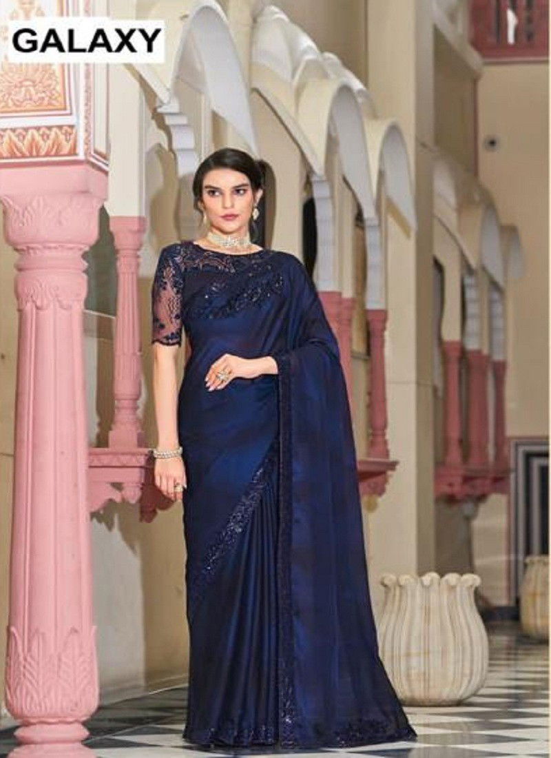 Galaxy By TFH Party Wear Saree Catalog