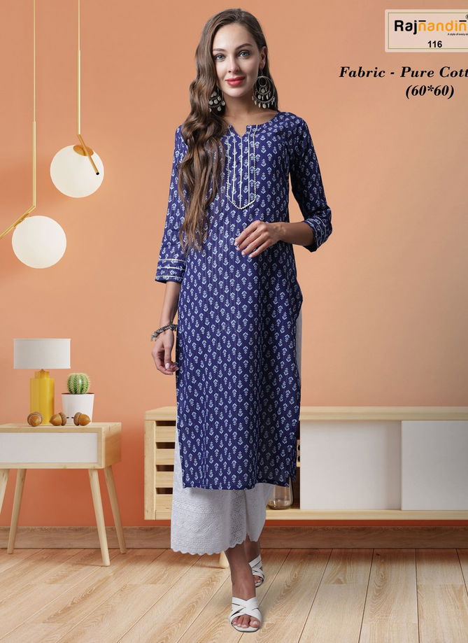 Gauri By Rajnandini Printed Kurti Catalog