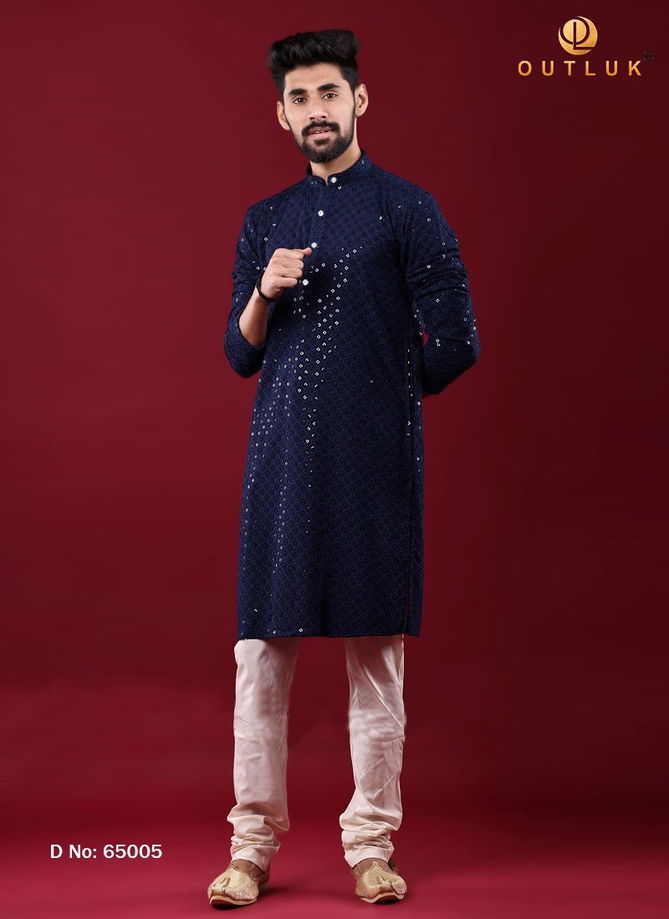 Outluk Vol 65 Wedding Wear Wholesale Kurta Pajama