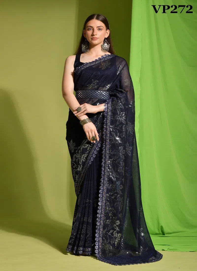 Parakh Vol 1 By Fashion Berry Georgette Saree 