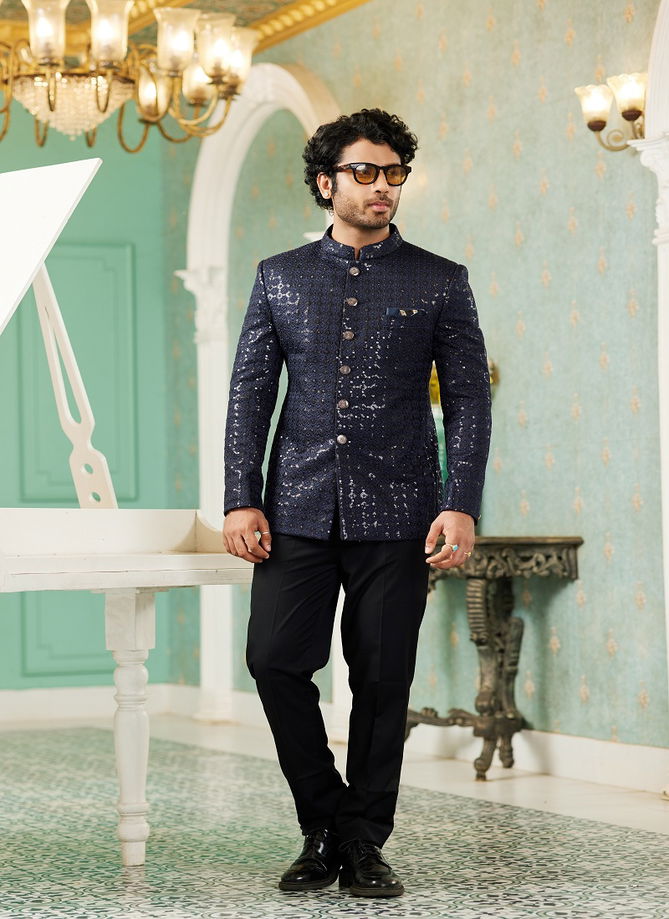 Party Wear Mens Designer Jodhpuri Suit Wholesale Clothing Distributors In India 