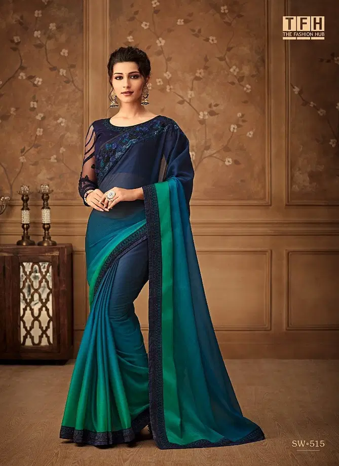 Sandalwood By Tfh Miracle Silk Designer Saree Catalog