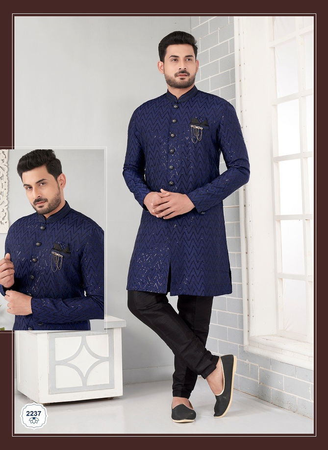 Wedding Wears Art Embroidered Silk Kurta Pajama Suppliers In Mumbai