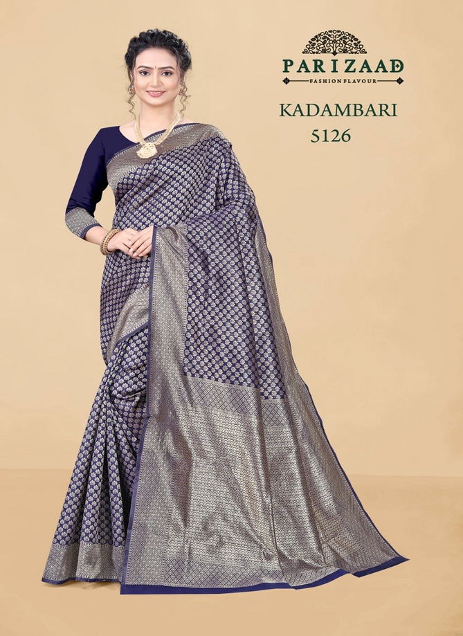 kadambari By Parizaad Silk Designer Saree Wholesalers In Delhi