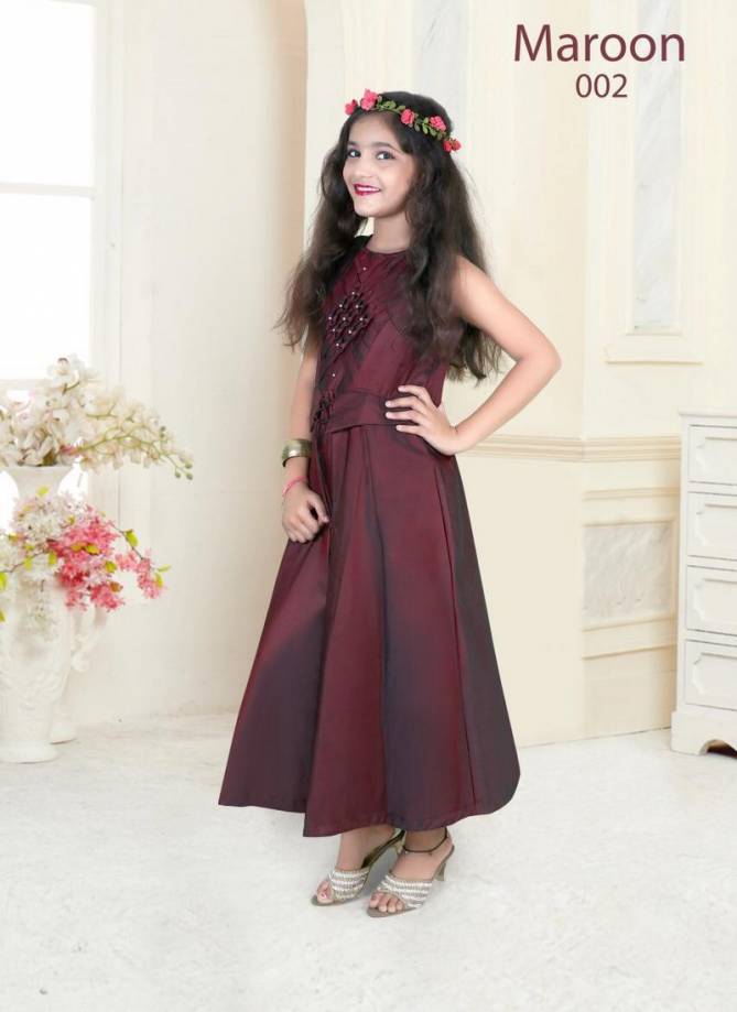 Nidisha Exclusive Festive Wear Pretty Gown Collection For Girls 
