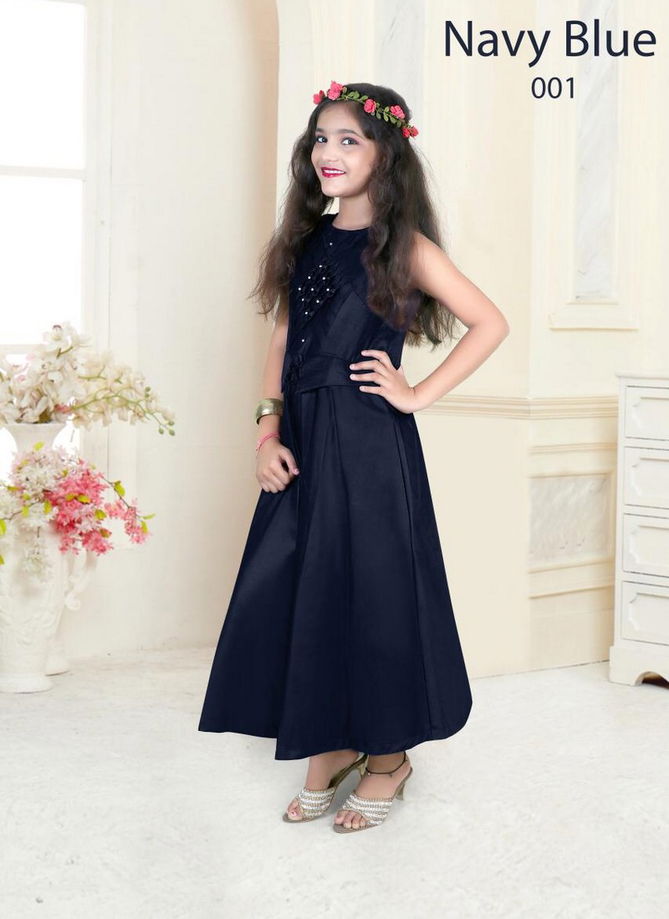 Nidisha Exclusive Festive Wear Pretty Gown Collection For Girls 