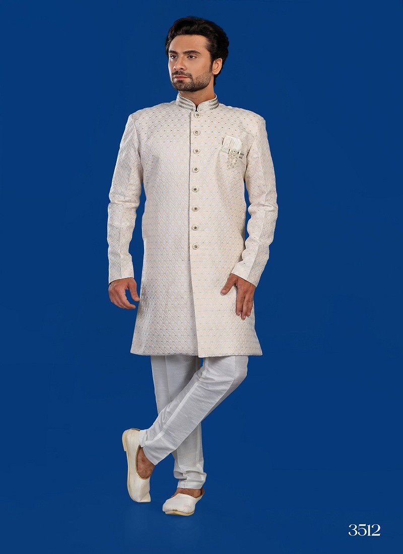 1646 1 Wedding Wear Mens Indo Western Suppliers In India