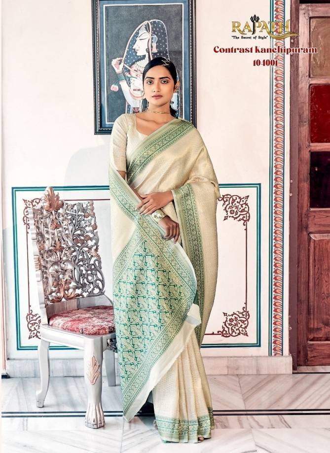 Aaidehi Silk By Rajpath Kanjivaram Saree Wholesale Clothing Distributors In India