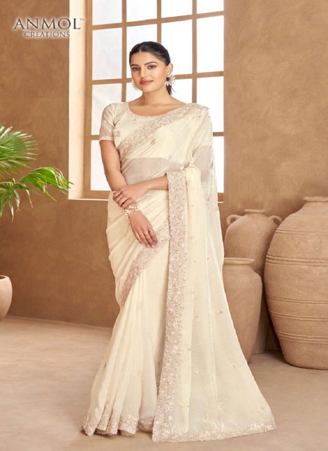 Jade By Anmol Fendi Satin Party Wear Saree Orders In India